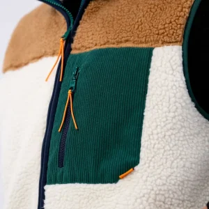BILLYBELT Veste sherpa mixte zippée sans manches>Homme Vestes Et Pulls En Sherpa Homme